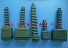 silicone & plastic part