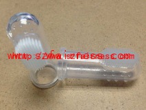 silicone baby finger toothbrush