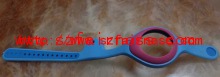 Liquid silicone+PC watch strap 1